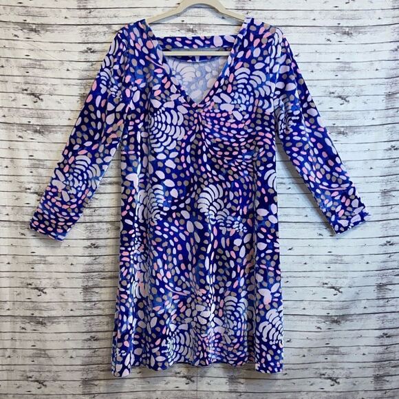 Lilly Pulitzer Olive Dress Sparkling Grotto - Picture 8 of 12